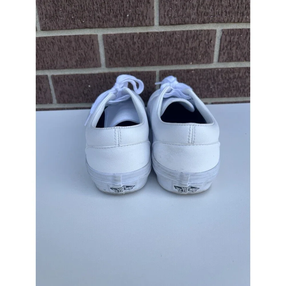 VANS Era Classic Tumble True White Athletic Sneaker Men Size 6.5 Women Size 8